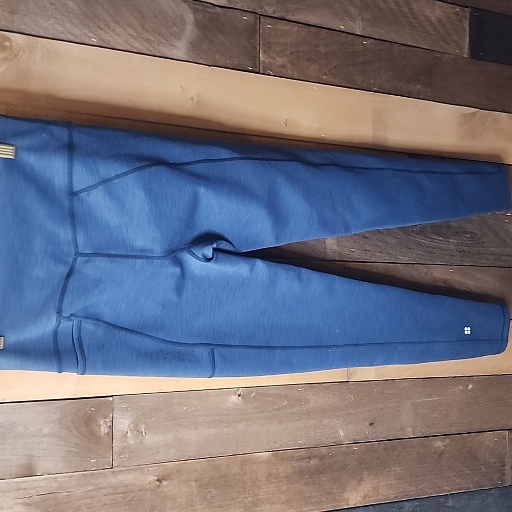 Sweaty Betty Super Sculpt Full-Length Leggings in Blue - Picture 4 of 6